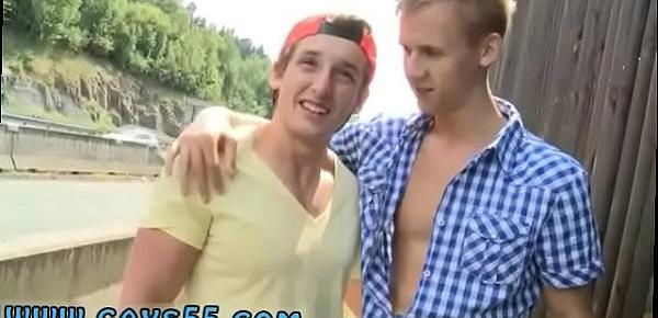  Gay manly naked men in public first time Anal-Sex In Open Field